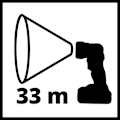 Miniatyrbild 3 av 5: Einhell Sladdlös lampa TE-CL 18 Li H-Solo Power X-Change