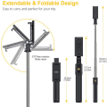 Miniatyrbild 5 av 7: Selfie Stick, 3-i-1 Bluetooth Selfie Stick-stativ,