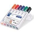 Miniatyrbild 4 av 5: Lumocolour Whiteboard-markör med kulspets, flerfärgad, 6-pack