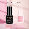 Miniatyrbild 2 av 7: Macaron-serie Gelnagellack Set Gul Vit Rosa 12 Pastellfärger Sommar Vår Set 5ml