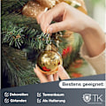 Miniatyrbild 2 av 3: 100 x Christmas tree hooks tree hooks gold silver ball hanger for Christmas tree baubles