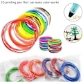 Miniatyrbild 4 av 5: 3D Filament 3D Pen PLA 3D Pen Filament 20 Colors 1.75mm 5M (16.4ft) Each Color