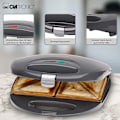 Miniatyrbild 4 av 5: sandwich brödrost, 3-kantade sandwichpaneler, automatisk
