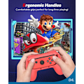 Miniatyrbild 5 av 7: eller Nintendo Switch Joy-Con, Grip för Nintendo Switch Controller