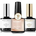 Miniatyrbild 1 av 5: Topp- och baslack nagelprimer 10 ml x 3 gellack UV LED nagellack