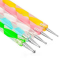 Miniatyrbild 2 av 3: Nagelprickar Penna Marmoreringsverktyg Nagellack Färg Manikyr
