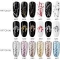 Miniatyrbild 5 av 6: Spider Gel Spider Gel Nagellack UV Set Kit 5ml linjeritning Nageldesign DIY Peeling of Paint Line för Gellack