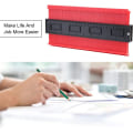 Miniatyrbild 4 av 5: Contour Gauge Duplikator, plastprofilmätare, 10" formkonturmätverktyg