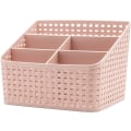 Miniatyrbild 1 av 4: Förvaringskorg, Kosmetisk Box Organizer, Plast Storage Box Skrivbord 5 Grid Sub-Mesh Förvaring