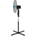 Miniatyrbild 4 av 9: Floor Fan, Powerful, Quiet, 3 Wings, 40cm, Oscillating, with Adjustable Height and Tilt,