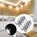 Miniatyrbild 9 av 9: 10X Led Smart Sensor Ljus Köksskåp Skåp Skåp Ward White