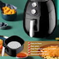 Miniatyrbild 4 av 7: 20 cm (8 tum) luftfritösfoder, pergamentpapper, 100 s