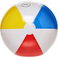 Miniatyrbild 2 av 4: 2 pack 33 cm strandboll uppblåsbar multifärgad semester simbassäng