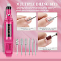 Miniatyrbild 6 av 7: Komplett UV-nagelkit, 15 semipermanenta nagellack, UV-lampa 36W + 3 poly