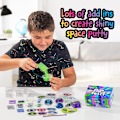 Miniatyrbild 4 av 5: Galaxy Space Goo, Glow in The Dark DIY Space Putty, 29 delar