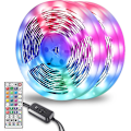 Miniatyrbild 1 av 8: LED Remsa 30m, LED Sovrum, LED Remsa RGB Ljus, Bluetooth Applikationskontroll Synkroniserad