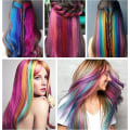 Miniatyrbild 6 av 7: 22Pcs Rainbow Straight Hair Extensions Clip in 21" Multicolor