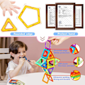 Miniatyrbild 5 av 7: Magnetic Building Blocks 117 PCS Toy/Robot/Animal/Ferris Wheel
