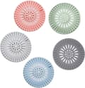 5-Pack Silikon Handfat Sil Duschavlopp, Hair Catcher Cover Lätt att installera