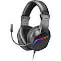 Miniatyrbild 1 av 4: RGB Gaming Headset Stand with 2x USB HUB & Bungee Mouse, black