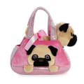 Miniatyrbild 3 av 3: World Fancy Pal Peek-A-Boo Mops Färgglad