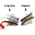 Miniatyrbild 2 av 7: Lock för fiske i Gädda Art Bait Gummibete Walleye 5 stycken