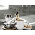 Miniatyrbild 3 av 6: Bamboo Fiber and Corn Starch Bathroom Set (Bamboo Bathroom Accessories)