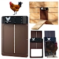 Miniatyrbild 1 av 3: Automatic Chicken Coop Door with Battery and Light Detection