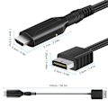 Miniatyrbilde 2 av 7: PS1 til HD Multimedia Interface-kabel - Plug and Play spillkonsoll videokonverteringskabel for PS2 0.15