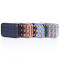 Miniatyrbillede 3 af 5: Metal Fidget Slider Magnetisk Haptisk Slider EDC Brick Blocks Legetøj Orange