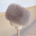 Miniatyrbilde 10 av 10: Falsk pelshatt Russisk hatt MOCHA mocha