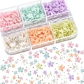 Pikkukuva 1 / 6: 400ST Nagelberlocker för akrylnaglar 3D akrylblomma för