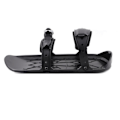 Miniatyrbillede 2 af 3: Mini Skidskor för Voksne - Justerbare Bindinger, Glasfiberforstærkede, Metal Ski Kanter