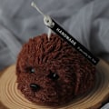 Miniatyrbilde 4 av 5: Lysformer lys stearinlys DIY støpeformer i silikonform LZ22029 Teddy Avatar