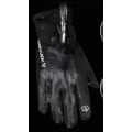 Miniatyrbillede 2 af 5: Vandtætte Udendørs Handsker Ski Touchscreen Vinter Mænd og Kvinder Vindtæt Refleks Fleece Lynlås Fuldfinger Kørsel Varme Handsker L Grå