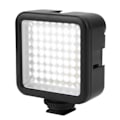 Pikkukuva 1 / 4: VBESTLIFE 49 LED Kamerapanelvalo Dimmable Kannettava Videolähde Valokuvausvalaistukseen