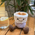 Miniatyrbild 1 av 11: Jellycat plyschdjur serie capybara plyschdocka docka plyschleksak grossist Tea cup 10cm