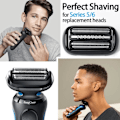 Miniatyrbillede 4 af 6: 53B Reservedele til barberhoveder, til Braun Series 5/6