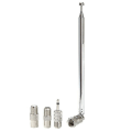 Miniatyrbillede 3 af 5: FM-radioantenne FM-teleskopantenne 75 Ohm F-type han-stik