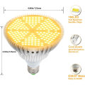 Miniatyrbild 2 av 4: 120W Full Spectrum LED Växtlampa 180LEDs Trädgård Glödlampa E27