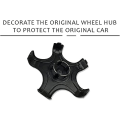 Miniatyrbild 3 av 5: 4 st Tes-la Model 3 Center Caps Navkapslar Cover, Cover Wh