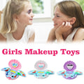 Pikkukuva 3 / 11: Flickors Makeup-set Barn Kosmetisk Skönhetsmakeup Väska Box Leksakssats P purple onesize