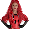 Miniatyrbillede 4 af 10: Rød Paryk til Piger, Descendants 4 The Rise of Red Kostumetilbehør 110cm