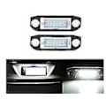 Miniatyrbillede 4 af 4: 1 par LED-nummerpladelys til Volvo C70 S40 S60 S80 V50