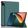 Miniatyrbillede 1 af 4: Etui til Redmi Pad Pro 12.1 2024 Beskyttende Stativ Blød Silikone Skal Dark Green
