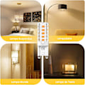 Pikkukuva 4 / 4: 10 kpl G9 LED-lamppu Himmennettävä 5W Lämmin valkoinen 3000K G9 LED-lamput Halogenin vastine 50W AC110/220V [Energi luokka F]
