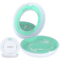 Miniatyrbillede 1 af 5: Retainer etui med ventilationshuller, slankt aligner etui med spejl, kompatibel med Invisalign, mundbeskytter etui (farve: hvid)