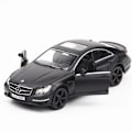 Pikkukuva 1 / 7: 1:36 Painevalettu auto, valtuutetut mallit, tumman musta sarja, hienosti tehty keräilylelu, pienet miniautot, 12,5 cm taskulelu pojille 995M-AMG CLS63