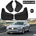 Miniatyrbild 1 av 5: Stänkskydd för Volvo V90 2017-2019, Mudflaps, Stänklapp, Stänkskydd, Biltillbehör Fram Bak 4st