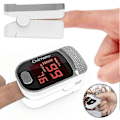 Miniatyrbilde 4 av 5: Finger Clip Blodsukker Måler Smart Bærbar Blodsukkertest Kit for Eldre Hjemmebrukere Reisende